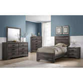 Nathan Youth Twin Panel Bed – SKU NH100TB | Elements
