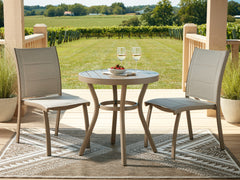 Tampa Furniture Outlet Lutz - Ashley Furniture - Mission Beach Outdoor - Chairs w/Table Set (3/CN) - PCP200-050