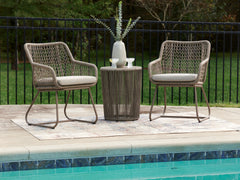 Tampa Furniture Outlet Lutz - Ashley Furniture - Majors Beach Outdoor - Chairs w/CUSH/Table Set (3/CN) - PCP321-050