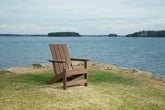 Tampa Furniture Outlet Lutz - Ashley Furniture - Emmeline Outdoor - Adirondack Chair / Brown - P420-898