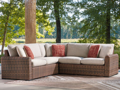 Tampa Furniture Outlet Lutz - Ashley Furniture - Dolan Creek Outdoor - 3-Piece Outdoor Sectional - PCP610P1