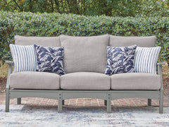 Tampa Furniture Outlet Lutz - Ashley Furniture - Cove Beach Outdoor - Sofa with Cushion - PCP803-838