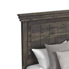 Park Ridge King Panel Bed in Charcoal