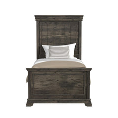 Park Ridge Twin Panel Bed in Charcoal