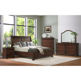 Phillipe Dresser & Mirror Set in Cherry – SKU B-5210-5-DRMR | Elements