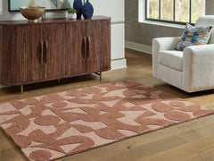 Tampa Furniture Outlet Lutz - Ashley Furniture - Perrenton Rug - 8' x 10' Rug / Clay - R407201