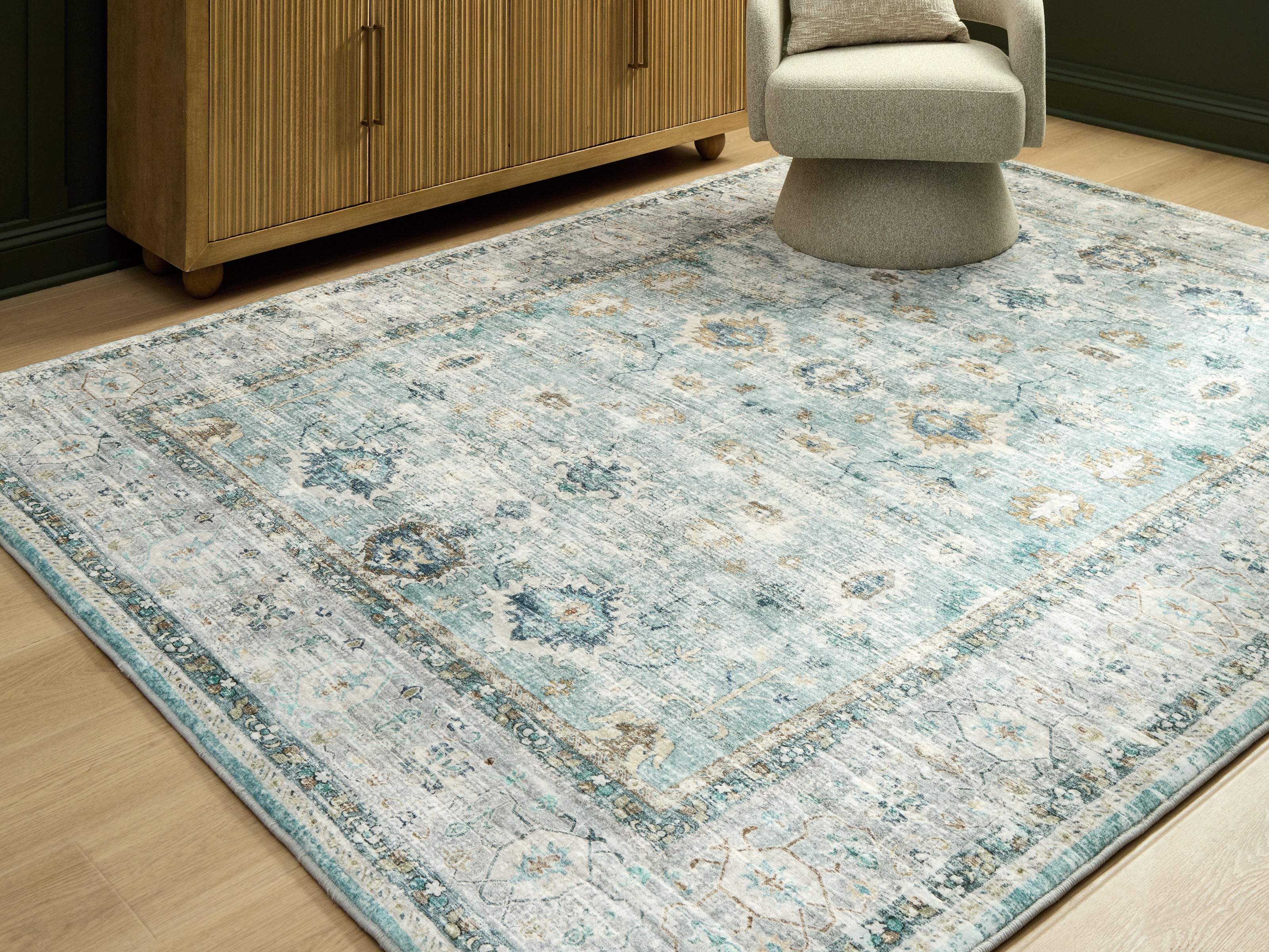 Tampa Furniture Outlet Lutz - Ashley Furniture - Ladstoney Rug - 7'6" X 9'6" Memory Foam Area Rug - R407501