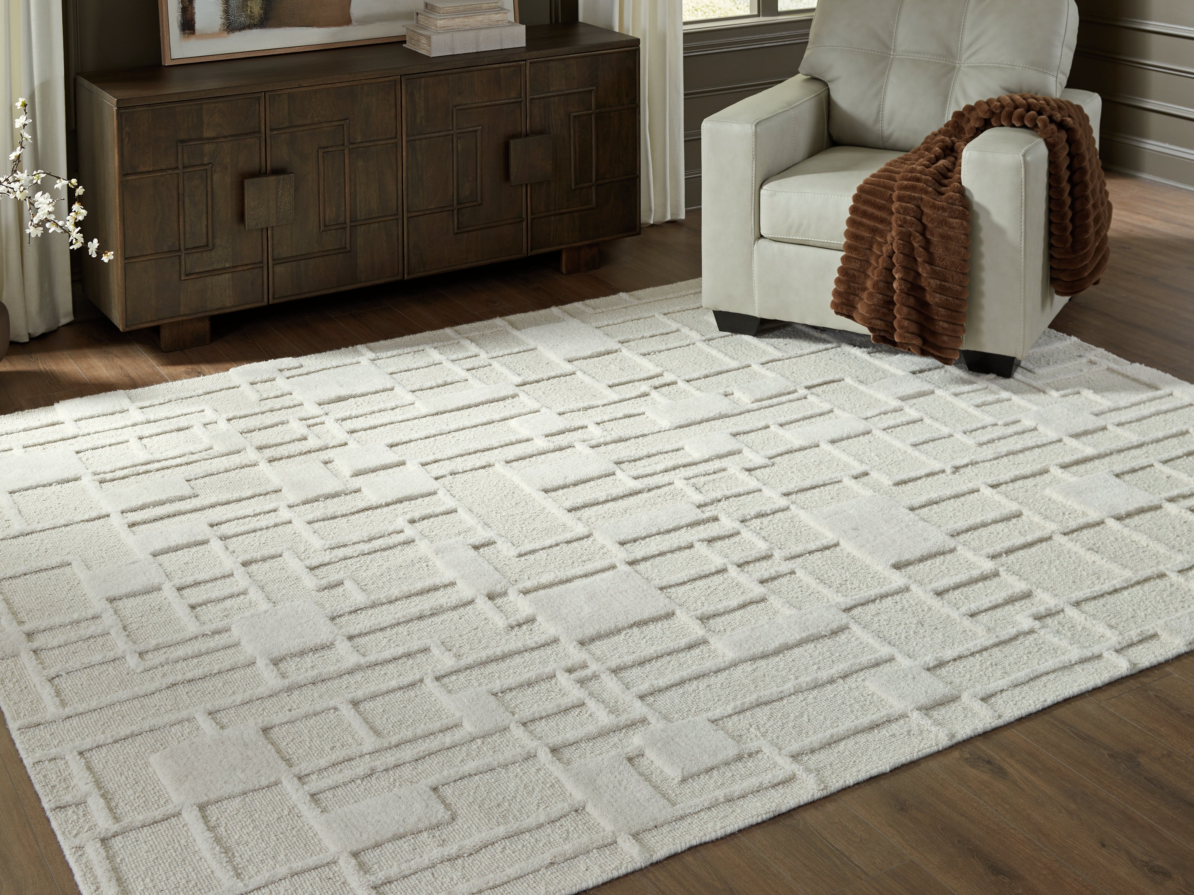 Tampa Furniture Outlet Lutz - Ashley Furniture - Empriss Rug - 7'8" x 10' Area Rug - R407621