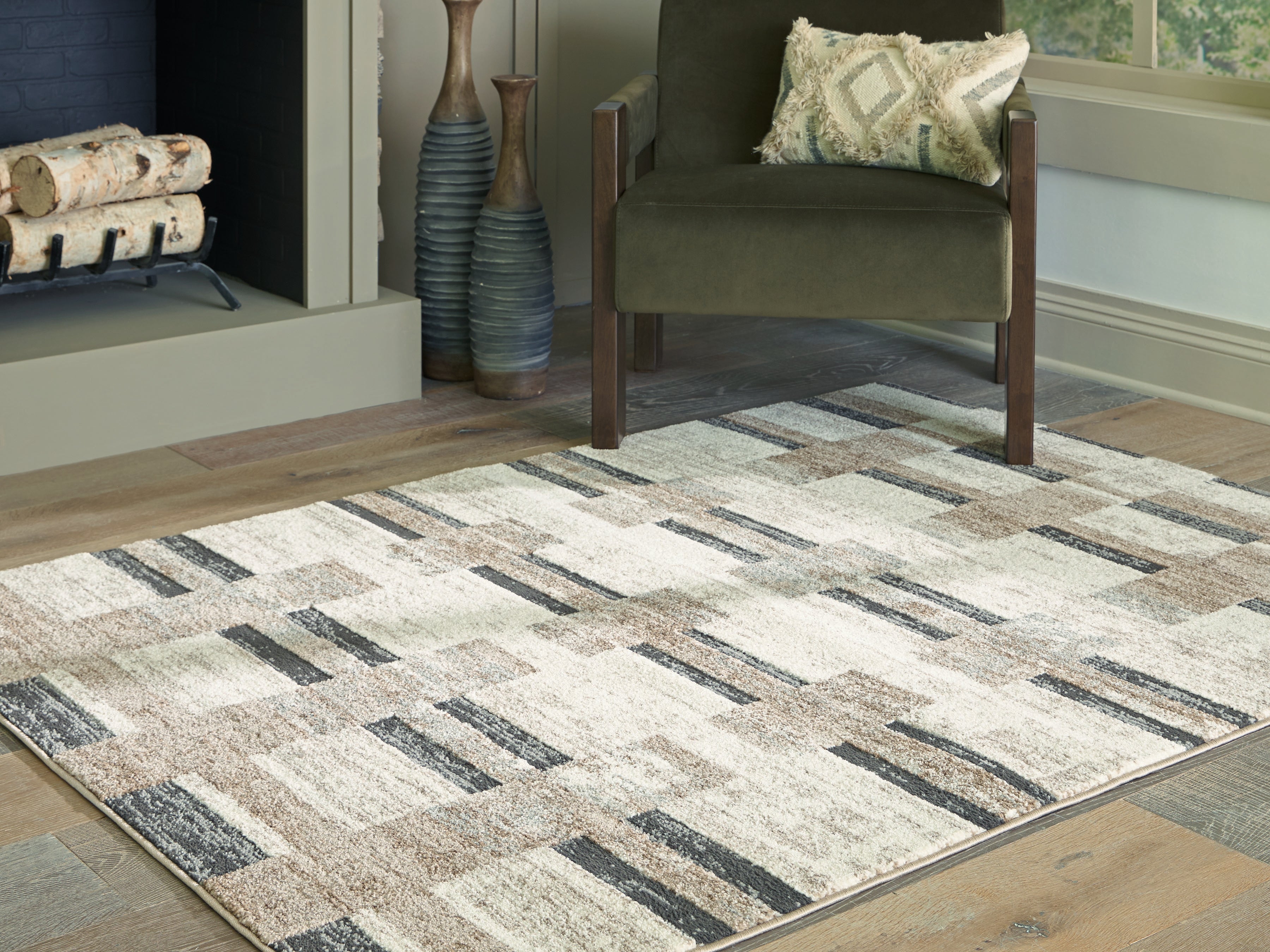 Tampa Furniture Outlet Lutz - Ashley Furniture - Alstone Rug - 5'3" x 7' Area Rug - R407732