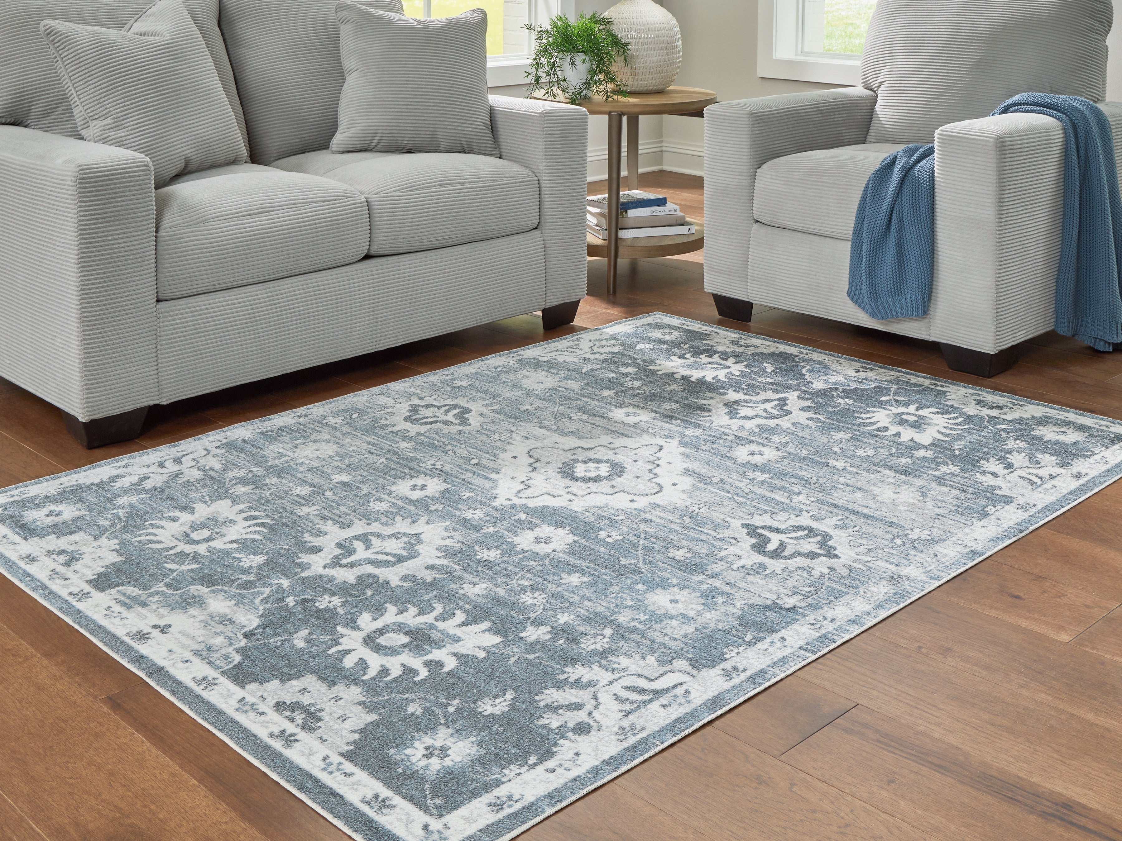 Tampa Furniture Outlet Lutz - Ashley Furniture - Avanworths Rug - Washable 5'3" x 7' Area Rug - R407792