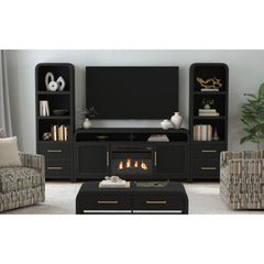 23" Fireplace Insert in Black