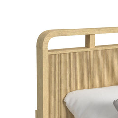 Ridgemont King Storage Bed in Natural