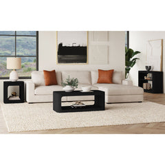 Rosalie Coffee Table in Black – SKU T-16860-8-CT | Elements