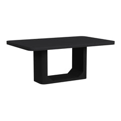 Rosalie 72" Rectangular Dining Table in Black