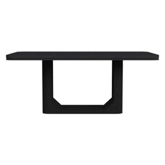 Rosalie 72" Rectangular Dining Table in Black