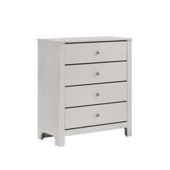 Sami Youth 4-Drawer Chest in White
