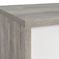 San Matteo 2-Drawer Nightstand with USB in Dual Tone