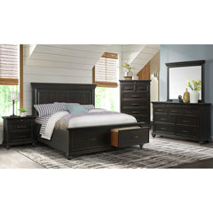 Slater King Bed Black