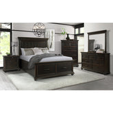 Slater Dresser & Mirror Set Black – SKU SR800DRMR | Elements