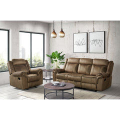 Sorrento Glider Recliner in T101 Brown – SKU 59928-095-2X | Elements