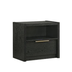 South Bend Nightstand with USB in Black