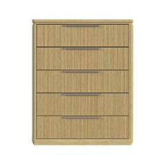 Sylvie 5-Drawer Chest in Natural