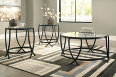 Tampa Furniture Outlet Lutz - Ashley Furniture - Tarrin Table (Set of 3) - Occasional Table Set (3/CN) / Black - T115-13