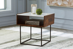 Tampa Furniture Outlet Lutz - Ashley Furniture - Rusitori End Table - Rectangular End Table / Multi - T169-3