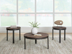 Tampa Furniture Outlet Lutz - Ashley Furniture - Horizon Hills Table (Set of 3) - Occasional Table Set (3/CN) - T186-13