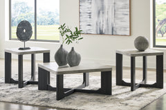 Tampa Furniture Outlet Lutz - Ashley Furniture - Sharstorm Table (Set of 3) - Occasional Table Set (3/CN) / Two-tone Gray - T251-13