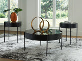 Tampa Furniture Outlet Lutz - Ashley Furniture - Ardoline Table (Set of 3) - Occasional Table Set (3/CN) / Black - T280-13