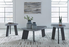 Tampa Furniture Outlet Lutz - Ashley Furniture - Bluebond Table (Set of 3) - Occasional Table Set (3/CN) / Gray - T390-13