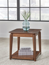 Tampa Furniture Outlet Lutz - Ashley Furniture - Trenmour End Table - Square End Table / Medium Brown - T596-2