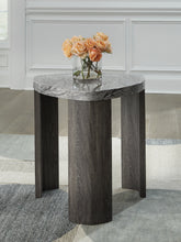 Tampa Furniture Outlet Lutz - Ashley Furniture - Surmour End Table - Triangle End Table / Gray/Brown - T600-6