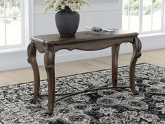 Tampa Furniture Outlet Lutz - Ashley Furniture - Maylee Sofa Table - Sofa Table / Dark Brown - T617-4