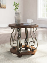 Tampa Furniture Outlet Lutz - Ashley Furniture - Frallyn End Table - Round End Table / Dark Brown - T623-6