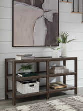 Tampa Furniture Outlet Lutz - Ashley Furniture - Kallenny Sofa Table - Sofa Table / Brown/Gray - T669-4