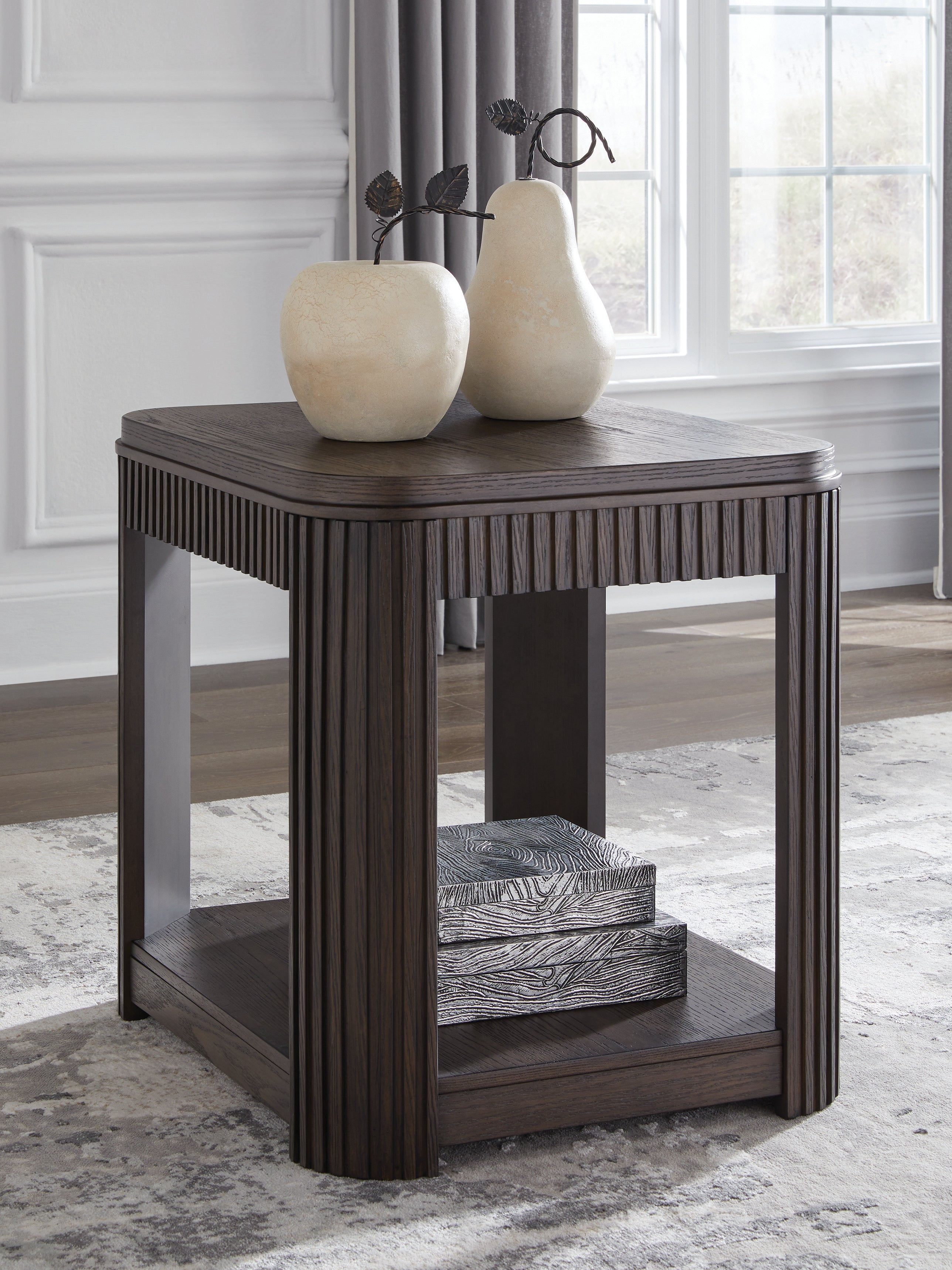 Tampa Furniture Outlet Lutz - Ashley Furniture - Carlibrie End Table - Rectangular End Table - T700-3