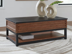 Tampa Furniture Outlet Lutz - Ashley Furniture - Kallari Lift-Top Coffee Table - Lift Top Cocktail Table - T737-9