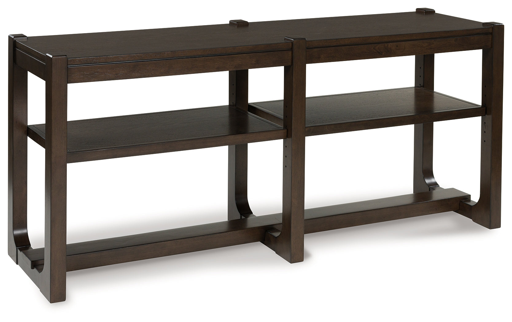 Tampa Furniture Outlet Lutz - Ashley Furniture - Breckington Sofa Table - Sofa Table / Dark Brown - T856-4