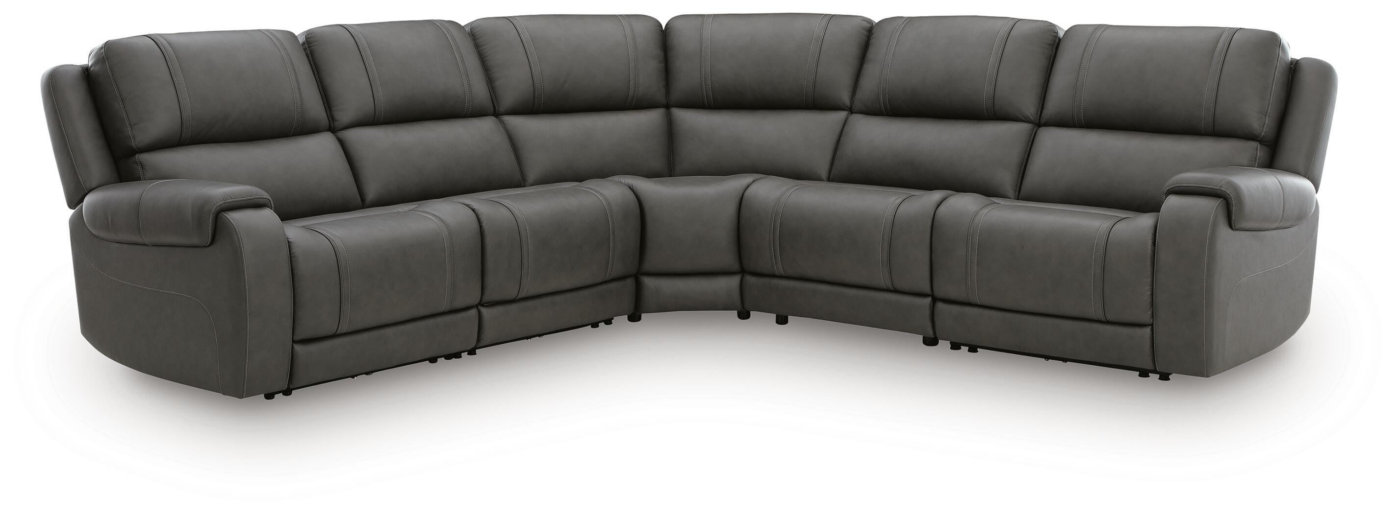 Tampa Furniture Outlet Lutz - Ashley Furniture - 5Z - Pittson Sectional - 5-Piece Power Reclining Sectional - PCU12600S6