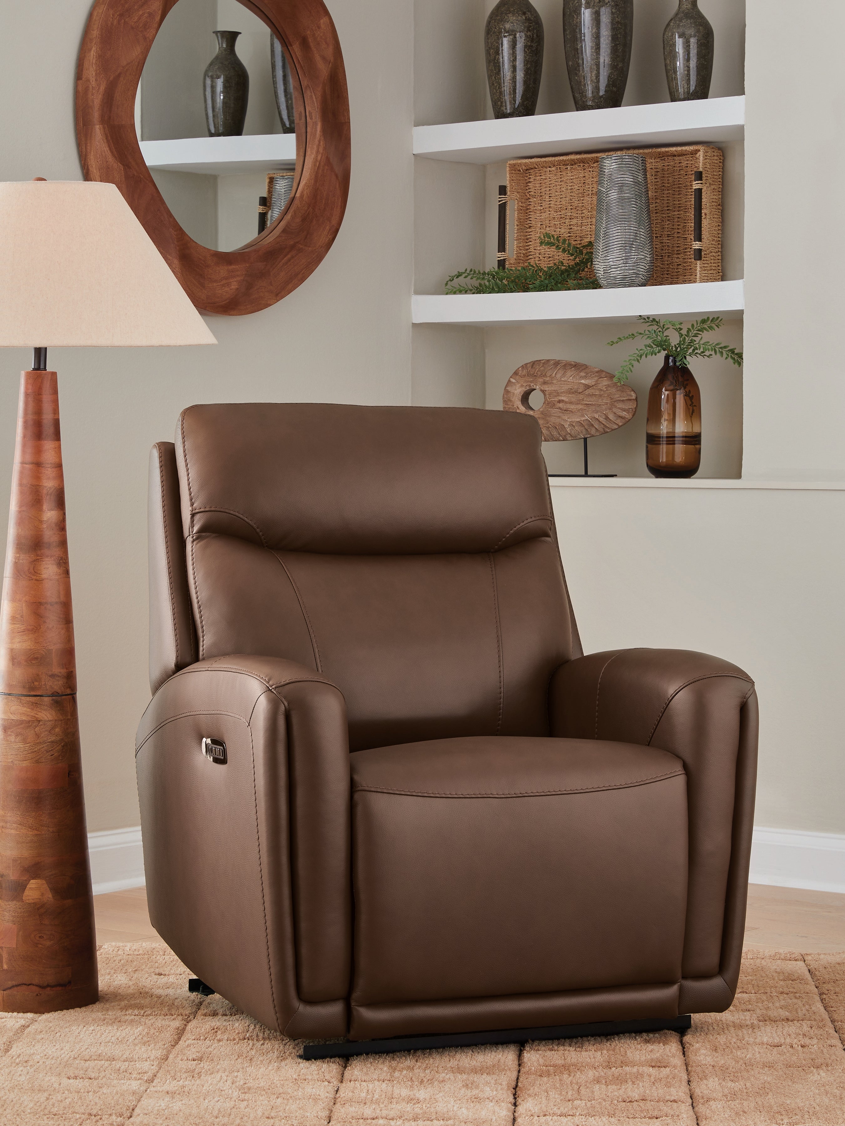 Tampa Furniture Outlet Lutz - Ashley Furniture - Pincara Living Room - PWR AutoGlide REC/ADJ Headrest - PCU1380242