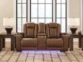 Tampa Furniture Outlet Lutz - Ashley Furniture - Gruaro Living Room - PWR REC Loveseat/CON/ADJ HDRST - PCU1420018