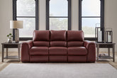 Tampa Furniture Outlet Lutz - Ashley Furniture - Alessandro Living Room - PWR REC Sofa with ADJ Headrest / Garnet - U2550115