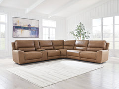 Tampa Furniture Outlet Lutz - Ashley Furniture - DeepWakes Sectional - 6-Piece Reclining Sectional with Storage Console - PCU62606S36