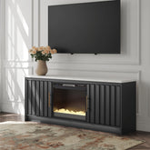 Tampa Furniture Outlet Lutz - Ashley Furniture - Cadmori 63" TV Stand with Electric Fireplace - 63" TV Stand with Electric Fireplace - W2616W1