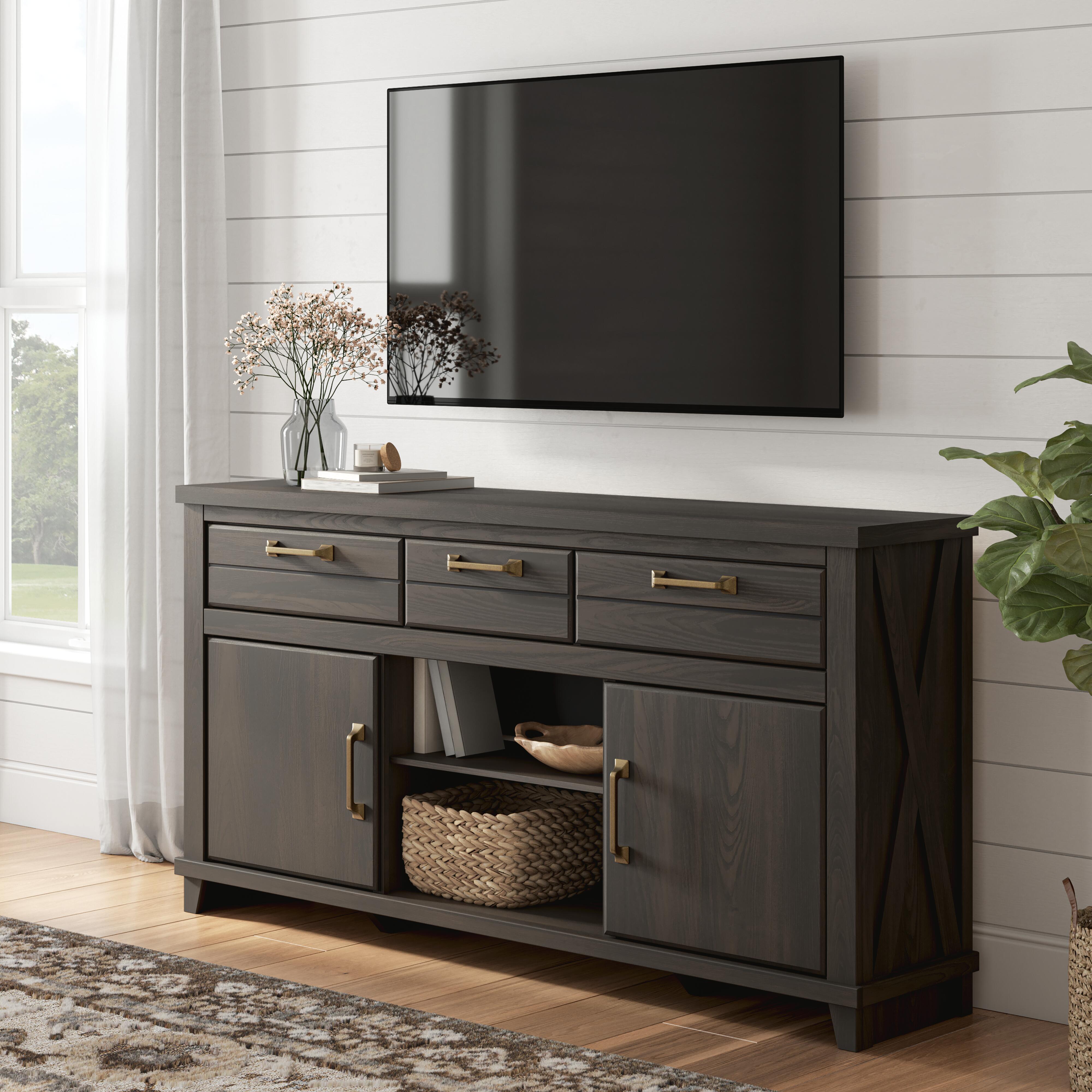 Tampa Furniture Outlet Lutz - Ashley Furniture - Brazen Valley TV Stand - 71" - W2648-268