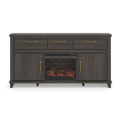 Brazen Valley 71" TV Stand with Electric Fireplace