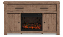 Garistyn 62" TV Stand with Electric Fireplace