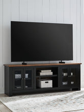 Tampa Furniture Outlet Lutz - Ashley Furniture - Wildenauer 76" TV Stand - 76" / Brown/Black - W664-68
